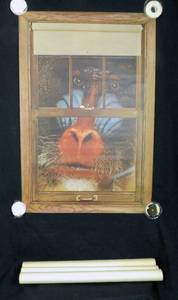 lot 88 image: Lot of 4 Vintage 1970s Stancraft Products Baboon Posters