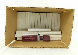 lot 93 image: Case of 80 St. Cloud State University Pen and Mechanical Pencil Sets in Case