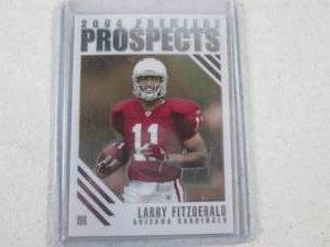 lot 15 image: 2004 Topps Chrome Larry Fitzgerald ...