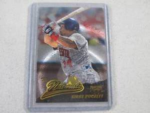 lot 39 image: 1996 Pinnacle Kirby Puckett The Nat...