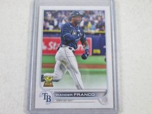 lot 58 image: 2022 Topps Wander Franco RC Card...