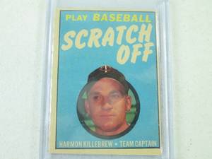 lot 98 image: 1970 Topps Harmon Killebrew Team Ca...