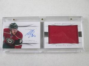 lot 105 image: 2014 Panini Minnesota Wild Mikael G...