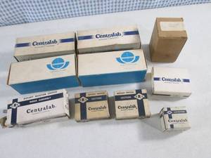 (CSB) Assorted Vintage Centralab El...