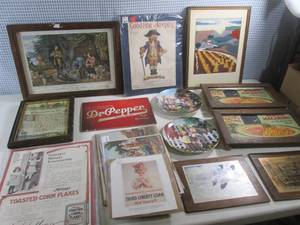 (BSB) Dr Pepper Tin Sign - Vintage ...