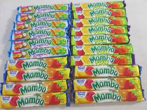 (B-1) 20 Assorted Mamba Candy Best ...