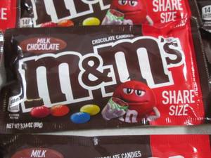 (B-2) 12 Share Size Bag M&Ms Best ...