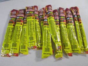 (B-1) 12 Slim Jim Pepperoni & Chees...