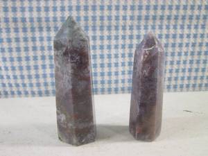 (FS) 2 - 6-Point Moss Agate Towers ...
