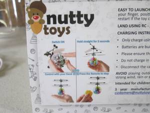 (CS) Lot of 6 Nutty Toys Magic Flyi...