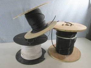 (F-1) 3 Partial Rolls of Wire and C...