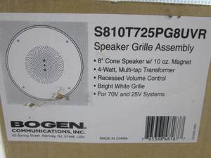 (F-0) Bogen Speaker with Grill Asse...
