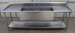 Superior 3tub Stainless Sink