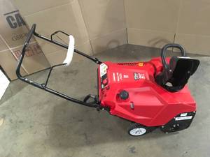 Squall 21 in. 179 cc Single-Stage Gas Snow Blower with Electric Start and E-Z Chute Control by Troy-Bilt Customer Returns See Pictures