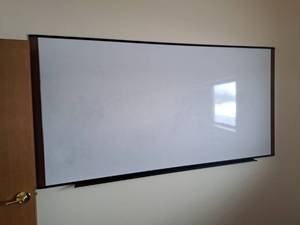 lot 230 image: 3M Wall-Mount Dry Erase Board 96x48