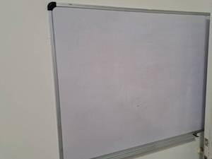 lot 253 image: Universal Wall-Mount Dry Erase Board 48x36