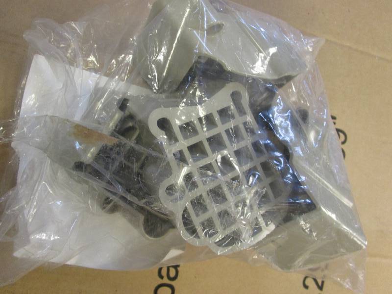 Box of Post Collars & Stair Rail Brackets in Khaki (SEE PHOTOS)