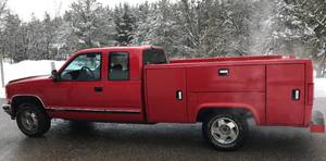 1992 Chevy Silverado K1500 4x4 Utility Truck