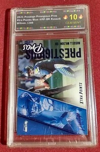 Slabbed Russell Wilson Prestige Card #d249