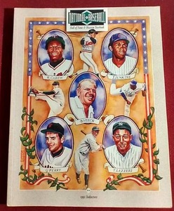 Baseball Hall of Fame Yearbook - 1991 Inductees (Rod Carew)