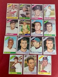 (15) 1966 Topps Baseball Cards
