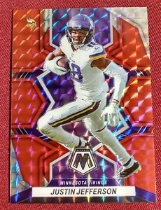 Crazy Mosaic Justin JeffersonTom Brady Misprint Card