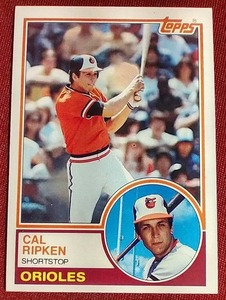 1983 Topps Cal Ripken 2nd Year Card