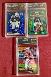 (3) Slabbed Football Cards - All Numbered