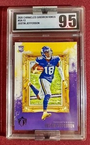 Slabbed Justin Jefferson Rookie Card