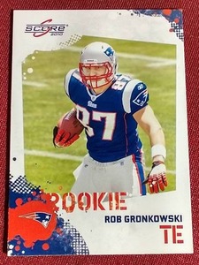 2010 Score Rob Gronkowski Rookie Card