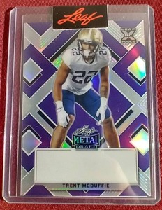 2022 Leaf Metal Draft Trent Mcduffie Rookie - 11 Unsigned Proof