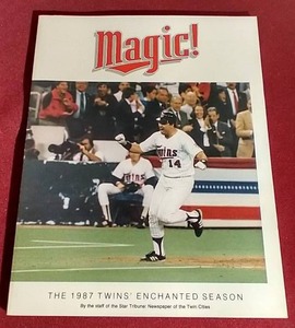 Magic 1987 Minnesota Twins Book