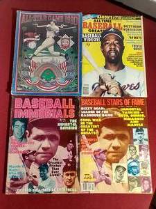 (4) Vintage Baseball Magazines