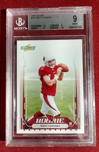 2006 Score Matt Leinart Rookie Card - BCG 9