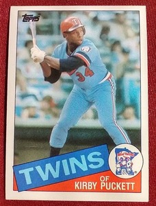 1985 Topps Kirby Puckett Rookie Card