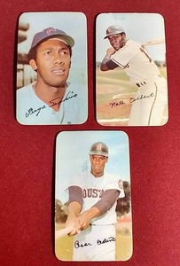 (3) 1971 Topps Super Cards - Fergie Jenkins