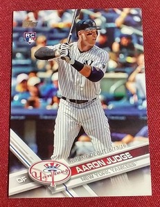 2017 Topps Aaron Judge Rookie Card