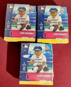 (3) Jose Ramirez LEGO Figurines