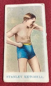 1910 Caramel Prize Fighters Boxing Card