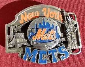 1988 Siskiyou New York Mets Belt Buckle
