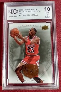 2009-10 Upper Deck Michael Jordan Card - BCCG 10