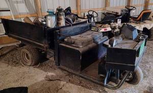 lot 46 image: Cushman Type O Utility Cart, Model No. 898530-8310