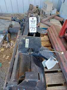 lot 75 image: Bolens 38-inch Snow Blower - Black, Model No. 18538, Serial No. 0402722