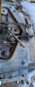 lot 80 image: Bolens 48-inch Black Mower Deck - Model No. 19210