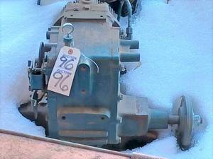 lot 96 image: Two Bolens Rear Axles and Transmission