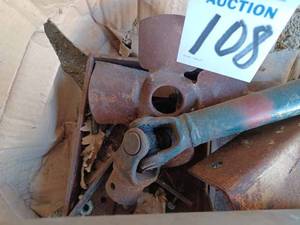 lot 108 image: Box of Assorted Bolens Parts