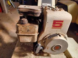 lot 116 image: Wizard 5-hp. Garden Tiller with Power Reverse
