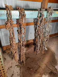 lot 117 image: Two Pair of Lawn Tractor Tire Chains