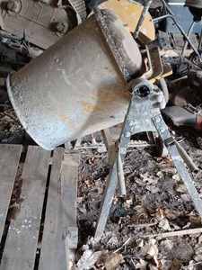 lot 130 image: Portable Cement Mixer with Electric Motor