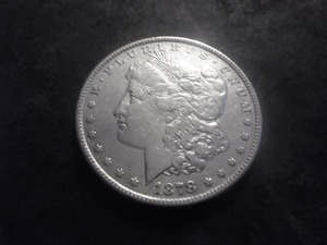 lot 2 image: 1878 8-Tail Feathers Morgan Silver Dollar